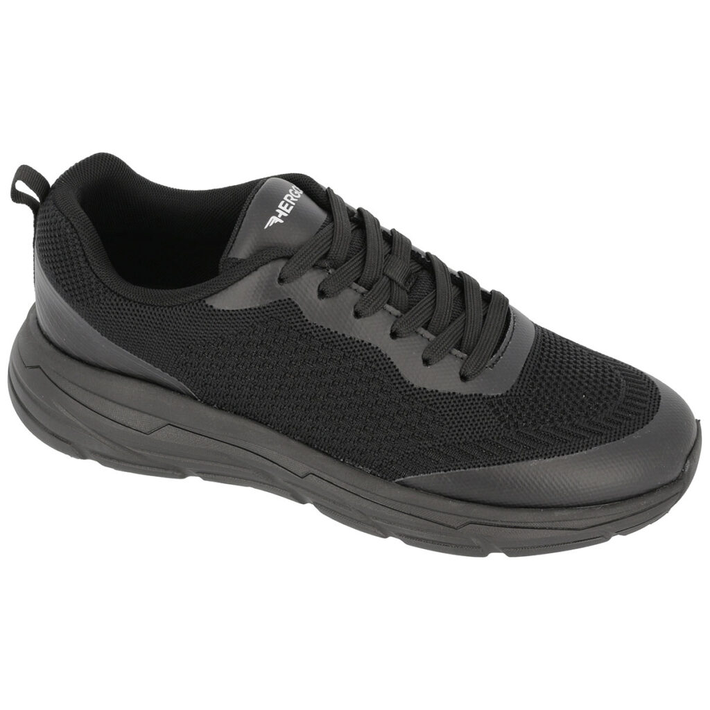 H3800 – Scarpa unisex con plantare estraibile – Tessuto Nero