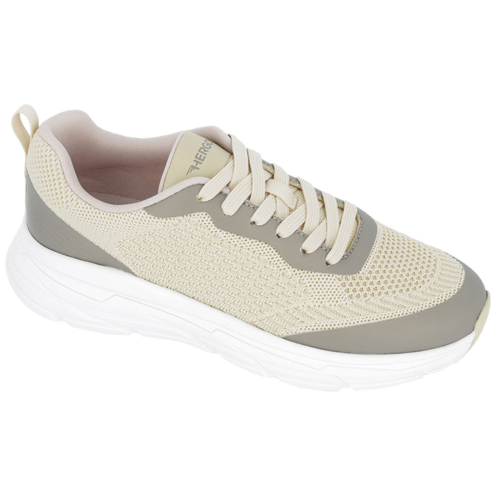 H3800 – Scarpa da donna con plantare estraibile – Tessuto Beige