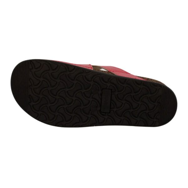 S1834 - Ciabatta in pelle dal design contemporaneo e moderno - Koala Rosso - immagine 9