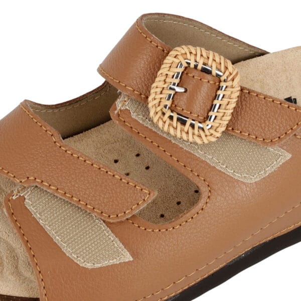S1822 - Ciabatta in pelle dal design contemporaneo e moderno - Koala Cuoio - immagine 8