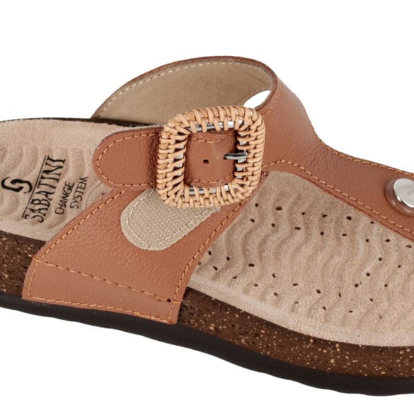 S1829 - Infradito in pelle dal design contemporaneo e moderno - Koala Cuoio - immagine 7