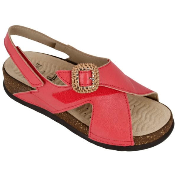 S1833 - Sandalo in pelle dal design contemporaneo e moderno - Koala Rosso - immagine 5