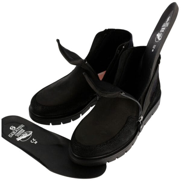 S9724 - Duster/Long Nero - immagine 3